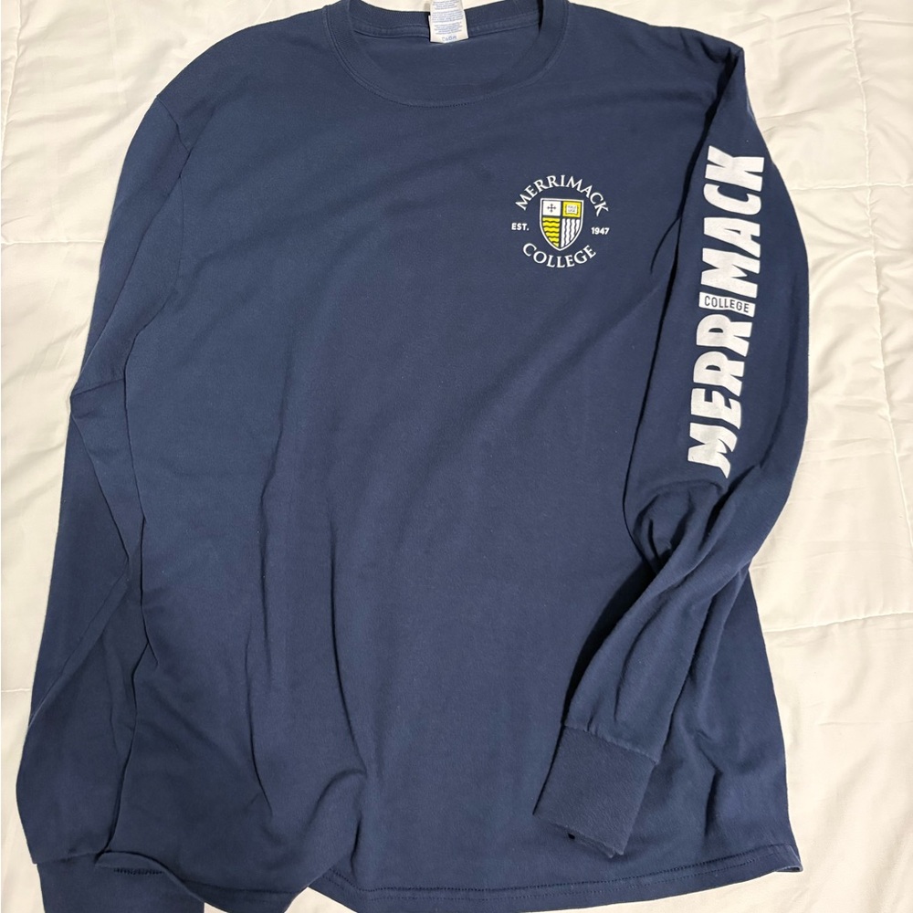 Merrimack Navy Blue Long Sleeve Shirt